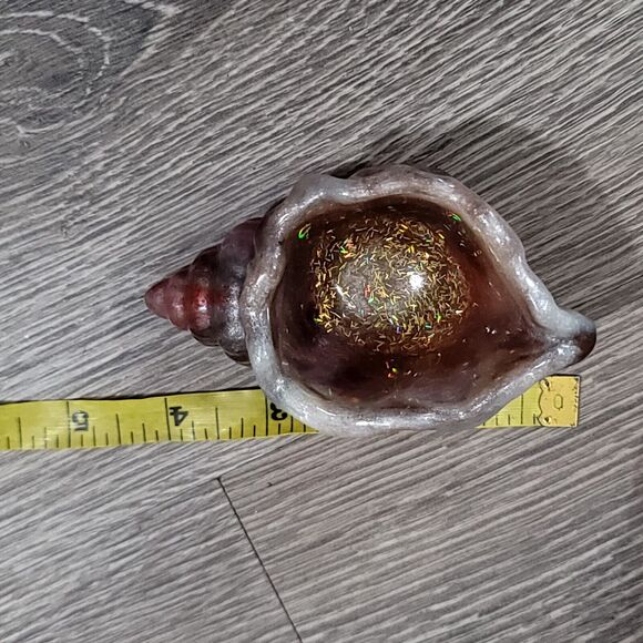 Set of 3 Resin Conch Shell Trinket Trays - Picture 13 of 16